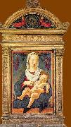Cosimo Tura The Madonna of the Zodiac oil on canvas